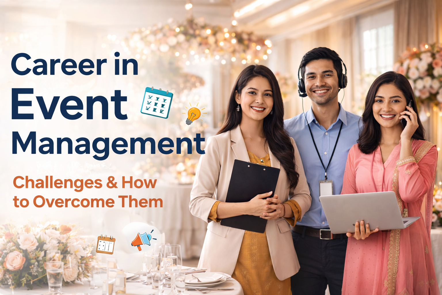 Career in Event Management: Challenges & How to Overcome Them